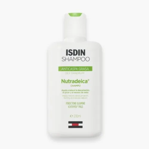 ISDIN Shampoo Shampoing Nutradeica Antipeliculaire Pellicules Grasses 200ml