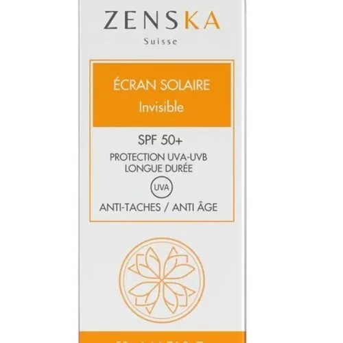 ZENSKA Ecran Solaire Invisible Spf50+ 50ml