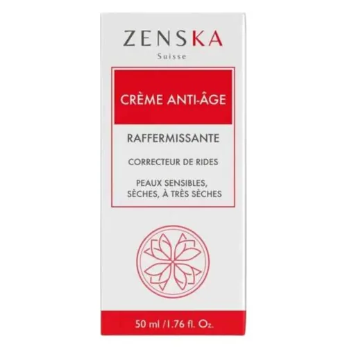 ZENSKA Creme Anti-Age Raffermissante Correcteur de Rides 50ml