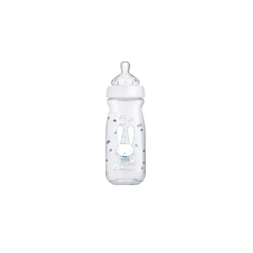 BEBE-CONFORT Biberon en Verre Emotion PP 0-12m 270ml Verre Friends