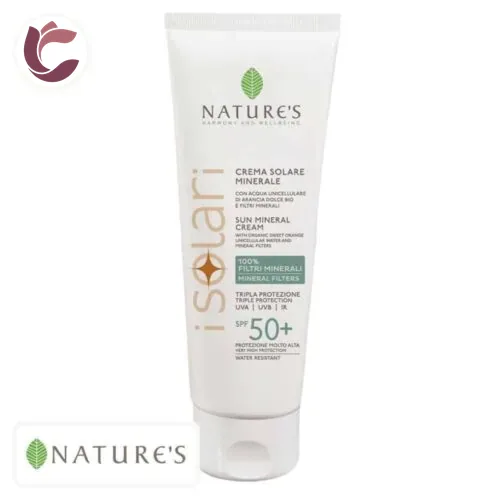 NATURE’S Isolari Creme Solaire Minerale SPF50+ 100ml