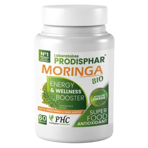 PRODISPHAR Moringa Bio Vitalite et Energie 60 Gelules