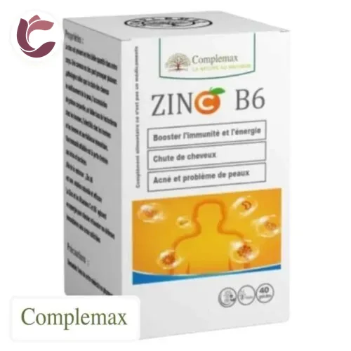 COMPLEMAX Zinc, Vitmine C et B6 40 Gelules