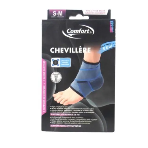 COMFORT Chevillere Starpping Noir Small-Medium