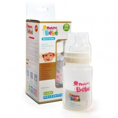NOTRE BEBE Biberon Simple +3m 240ml