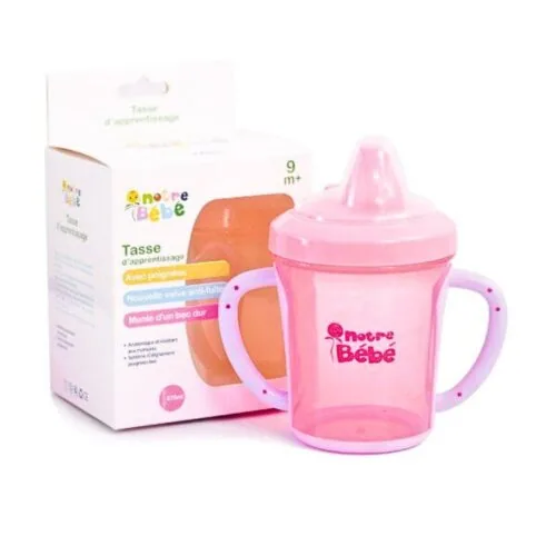 NOTRE BEBE Tasse D’apprentissage Bec Dur +9m 270ml