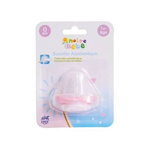 NOTRE BEBE Sucette Physiologique 1er Age +0m