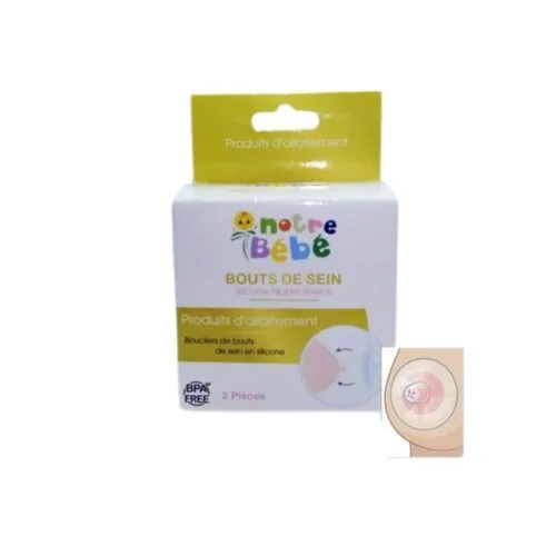 NOTRE BEBE Bouts de Sein 2 Pieces
