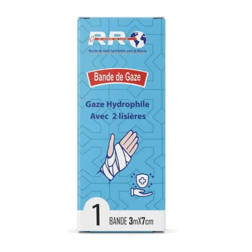 COMFORT RR Bande de Gaze 3m*7cm