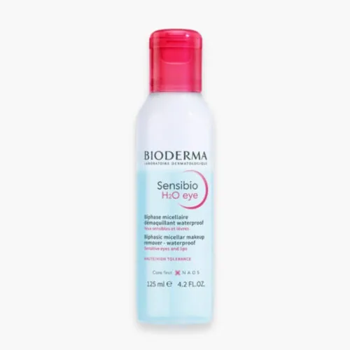 BIODERMA Sensibio H2O Eye Biphase Micellaire Demaquillant 125ml