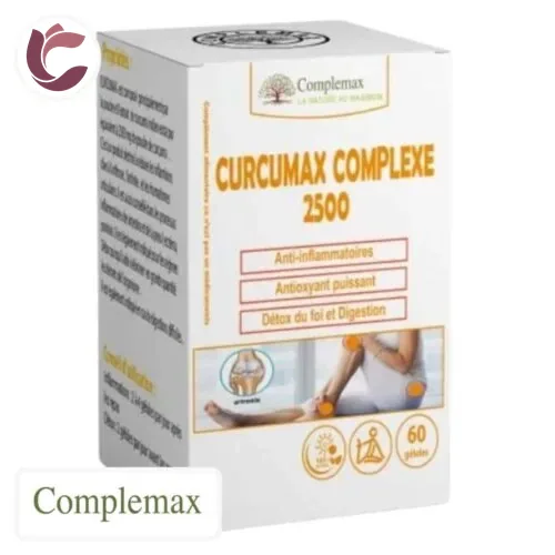 COMPLEMAX Curcumax Complexe 2500 60 Gelules