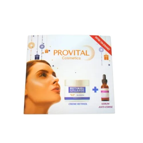 PRO VITAL Duo Pack Creme Retinol AH+Serum Anticerne 10ml