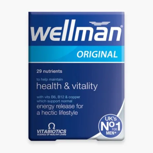 VITABIOTICS Wellman Sante et Vitalite Homme 30 comprimes