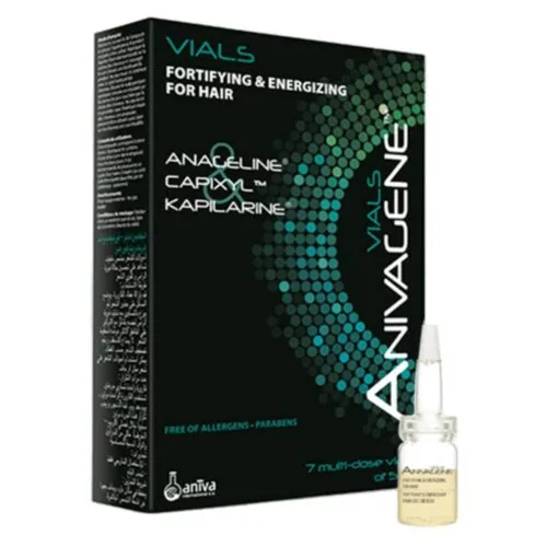 ANIVAGENE Ampoules Capillaires Fortifiantes et Energisantes 7u