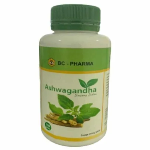BC-PHARMA Ashwagandha Ginseng Indien 120 Gelules