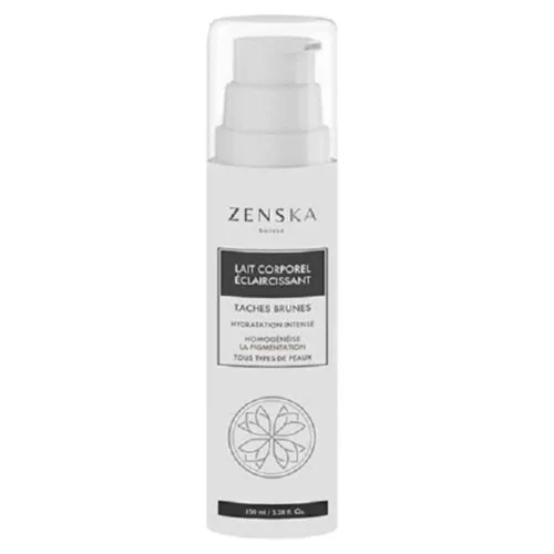ZENSKA Lait Corporel Eclaircissant Hydratation Itense 150ml