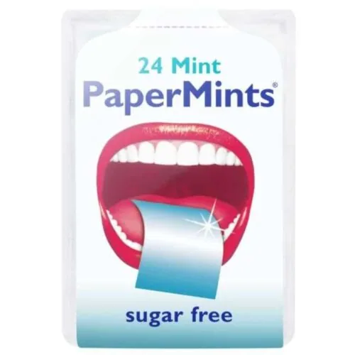 PAPERMINTS Feuilles Haleine Fraiche sans Sucres 24u