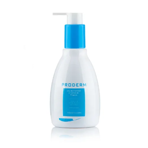 Proderm Gel Nettoyant Pompe 260ml