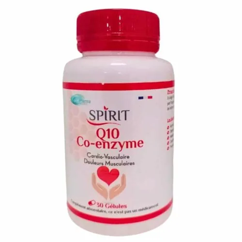 SPIRIT PHARMA Q10 Co-Enzyme Cardio-Vasculaire 30 Gelules