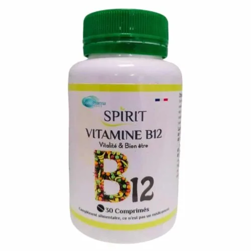 SPIRIT PHARMA Vitamine B12 30 Comprimes