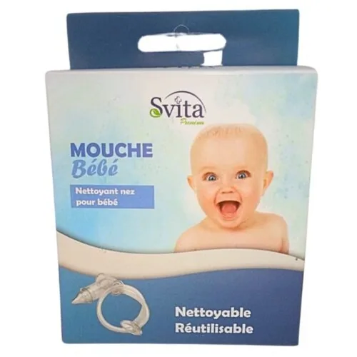 SVITA PREMIUM Mouche Bebe Nettoyant Nez Reutilisable 1u