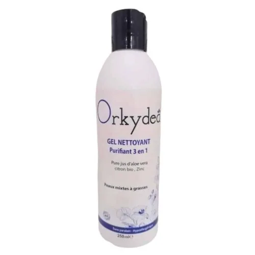 ORKYDEA Gel Nettoyant Purifiant 3en1 250ml
