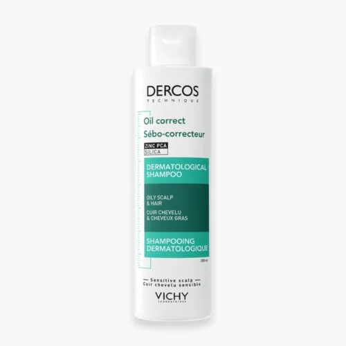 VICHY Dercos Oil Correct Shampoing Dermatologique Sebo-Correcteur 200ml