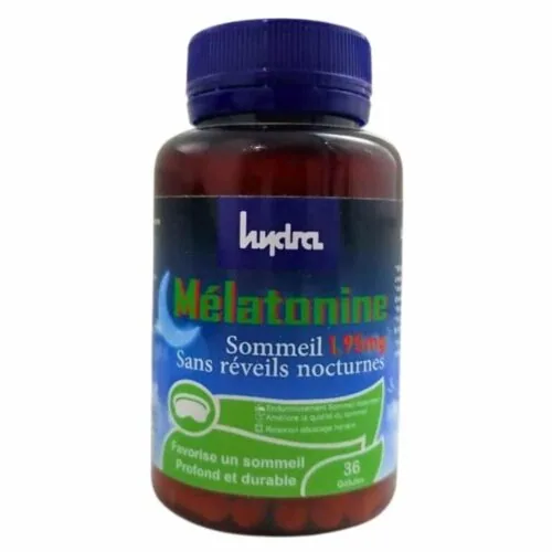 HYDRA PLUS Melatonine Sommeil 1.95mg 36 Gelules