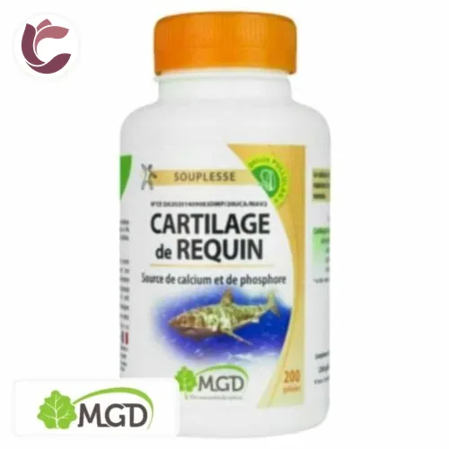 MGD NATURE Souplesse Cartilage de Requin 200 Gelules