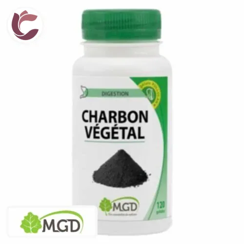 MGD NATURE Digestion Charbon Vegetal 120 Gelules