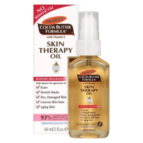 PALMERS Huile Therapeutique Cutanee Corps Parfumee a la Rose 60ml
