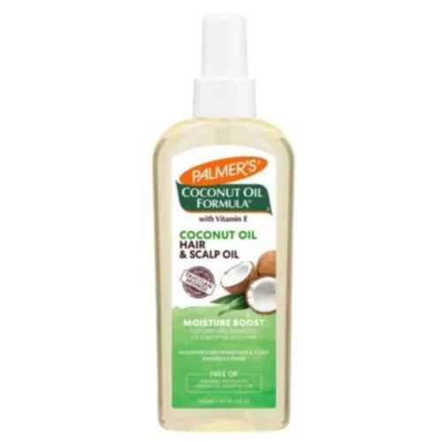 PALMERS Moisture Boost Huile pour Cheveux et Cuir Chevelu Huile de Noix de Coco 150ml