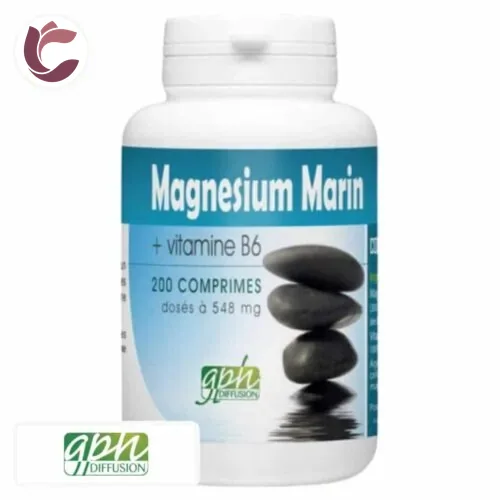 GPH DIFFUSION Magnesium Marin et Vitamine B6 548mg 200 Comprimes