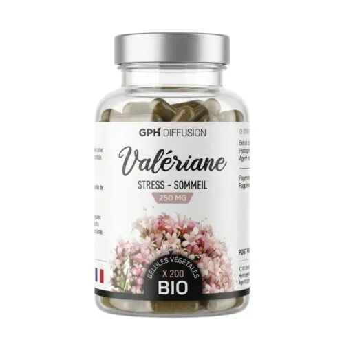 GPH DIFFUSION Valeriane 250mg 200 Gelules
