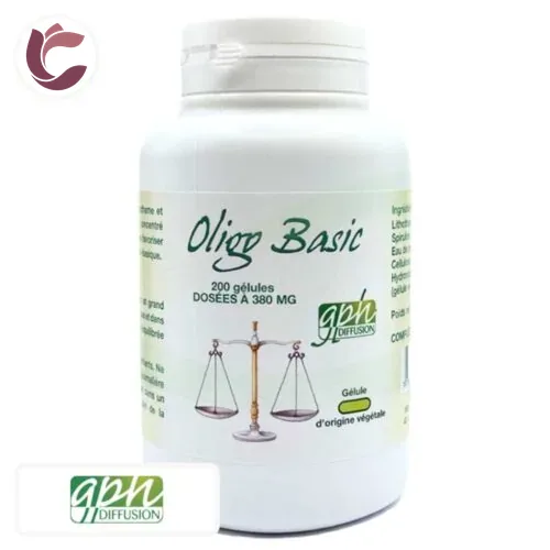 GPH DIFFUSION Oligo Basic 380mg 200 Gelules