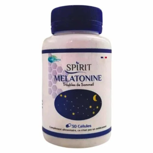 SPIRIT PHARMA Melatonine Troubles de Sommeil 30 Gelules