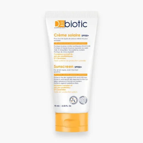 D-BIOTIC Creme Solaire Invisible SPF50+ 75ml