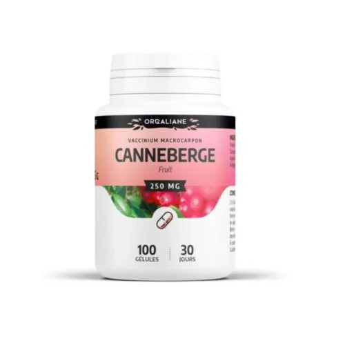 ORGALIANE Canneberge 100 Gelules