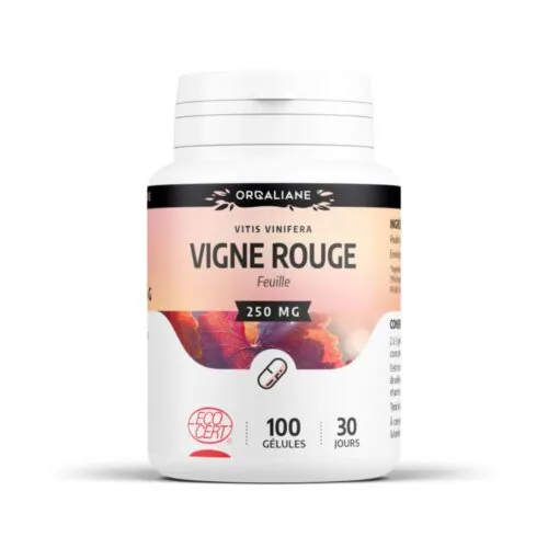 ORGALIANE Vigne Rouge 100 Gelules