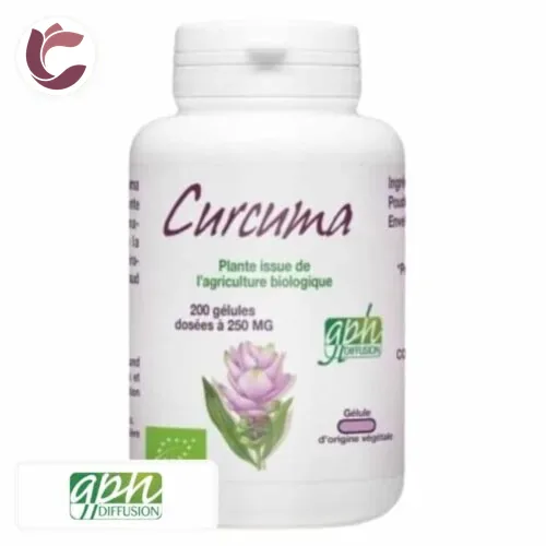 GPH DIFFUSION Curcuma 250mg 200 Gelules