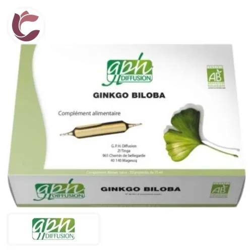 GPH DIFFUSION Ginkgo Biloba Ampoules 20x 15ml