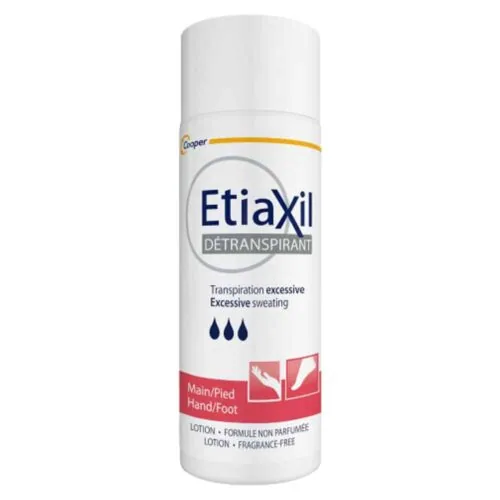 ETIAXIL Deodorant Detranspirant Lotion Pieds et Mains 100ml