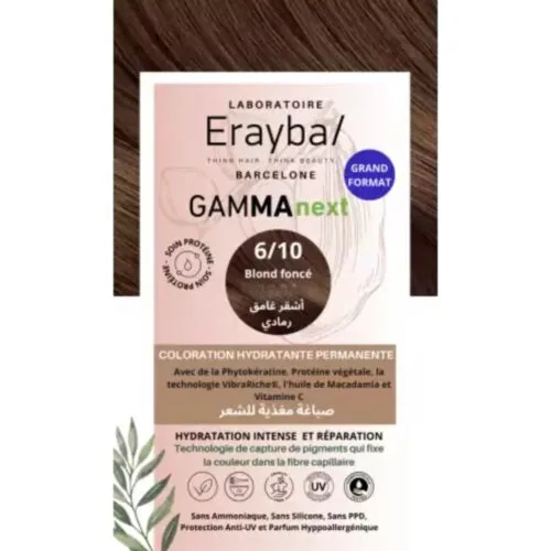 ERAYBA Gamma Next Coloration 6/00 Blond Fonce Naturel