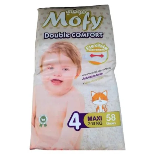 MOFY Double Comfort Couches Bebes N4 Maxi 7-18kg 58u