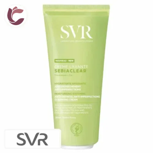 SVR Sebiaclear Creme Lavante Hydratante Apaisante Anti-Imperfections Anti-Dessechement 200ml