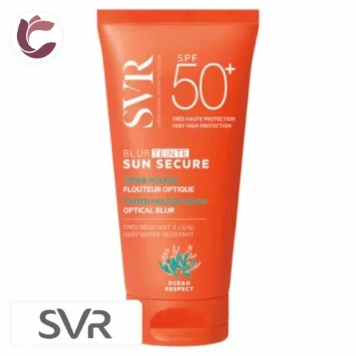 SVR Sun Secure Blur Creme-Mousse Teintee Flouteur Optique SPF50+ 50ml