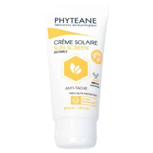 PHYTEANE Creme Solaire Anti-Taches Invisible SPF50+ 50ml