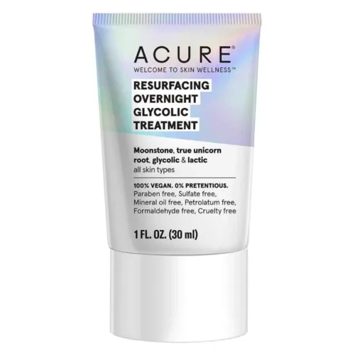 ACURE Resurfacing Overnight Glycoliq Treatment (resurfacant de Nuit) 30ml