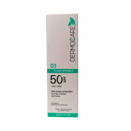 DERMOCARE Ecran Fluide Invisible Spf50 50ml