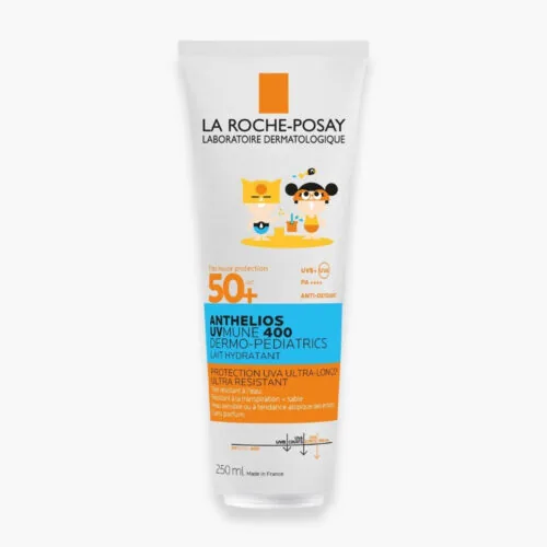 LA ROCHE-POSAY Anthelios UVMUNE 400 Dermo-Pediatrics Lait Solaire Hydratant SPF50+ 250ml